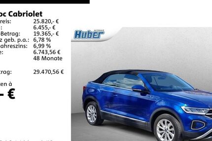VW T-Roc 8.378 km 25.420 € Bad Reichenhall 83435