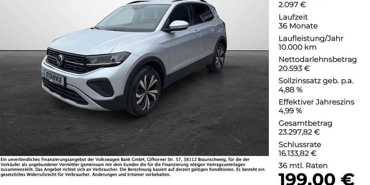 VW T-Cross 14.639 km 22.690 &euro; Wallenhorst 49134