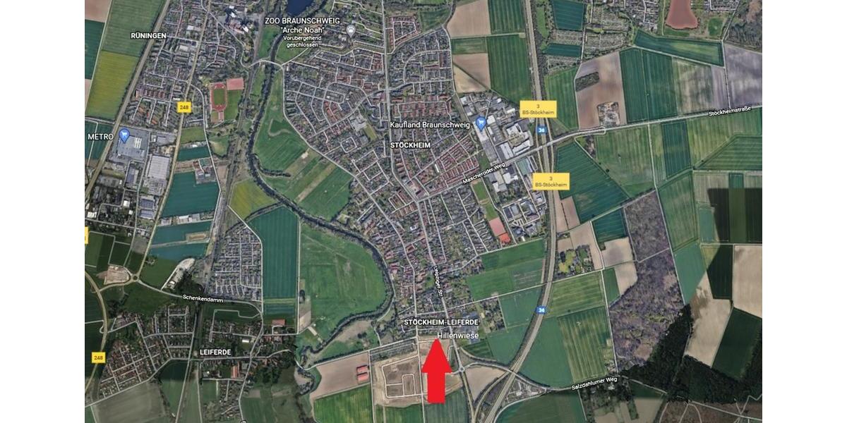 Etagenwohnung Braunschweig Heidberg-Melverode - 1 Zimmer, 49 m&sup2;, 615&euro; | Angebot:23083604