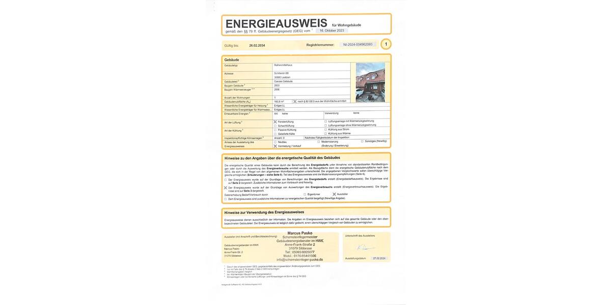 Reihenhaus Laatzen - 4 Zimmer, 134 m&sup2;, 430.000&euro; | Angebot:26840788