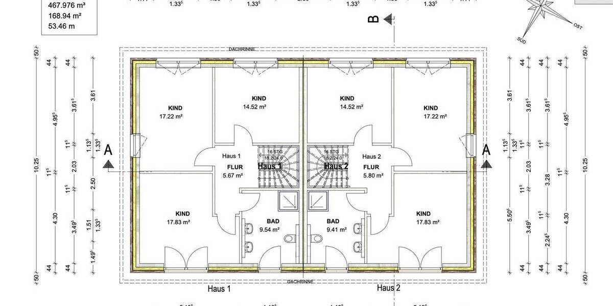 Doppelhaushälfte Kirchlinteln Kükenmoor - 5 Zimmer, 131 m&sup2;, 480.000&euro; | Angebot:26499664