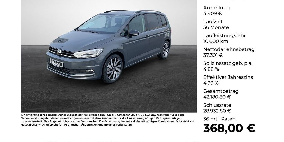 VW Touran 15.347 km 41.710 &euro; Vechta 49377