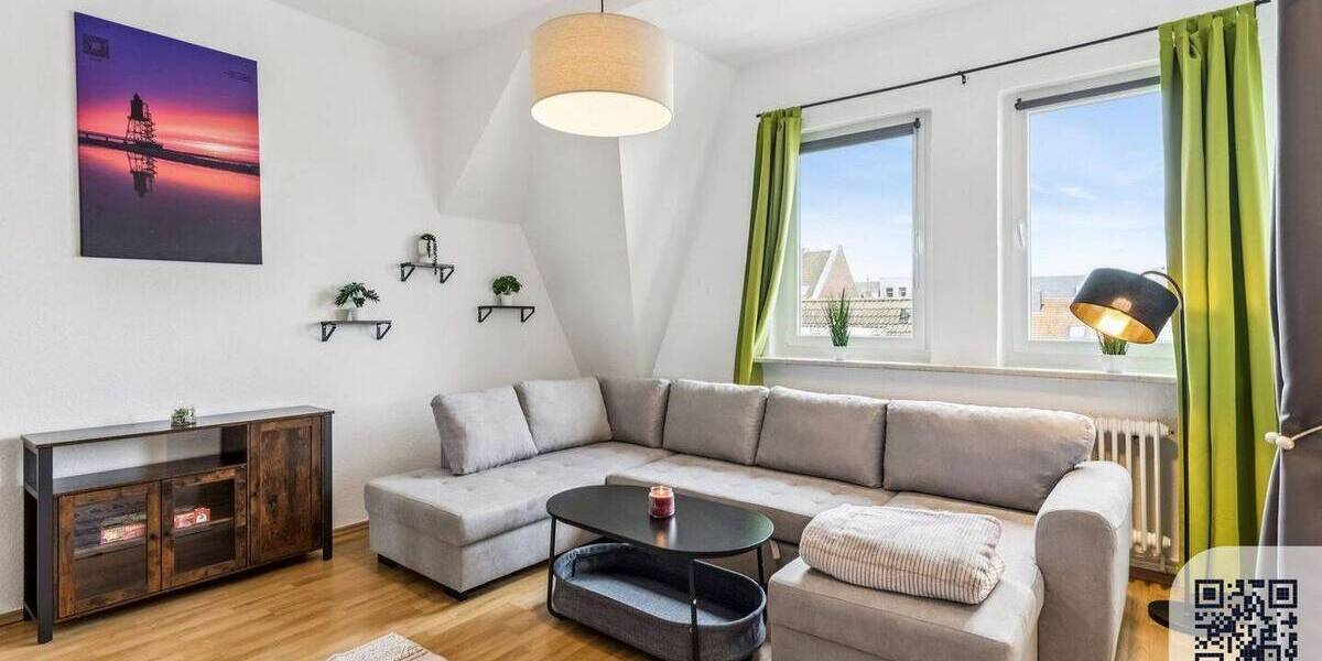 Etagenwohnung Wilhelmshaven Innenstadt - 3 Zimmer, 3.431&euro; | Angebot:26112025
