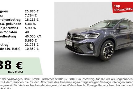 VW Taigo 6.027 km 24.790 &euro; Fürth 90763