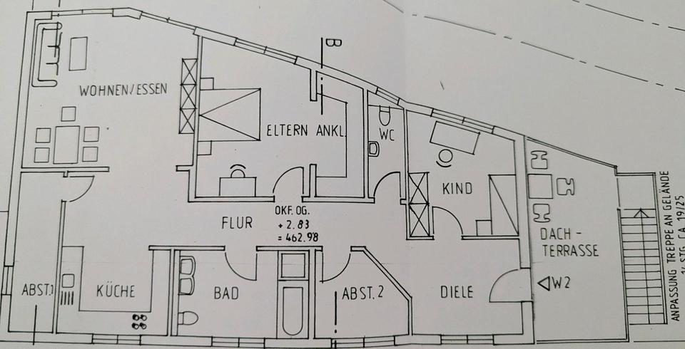 Etagenwohnung Nettersheim - 4 Zimmer, 120 m&sup2;, 1.100&euro; | Angebot:25180578