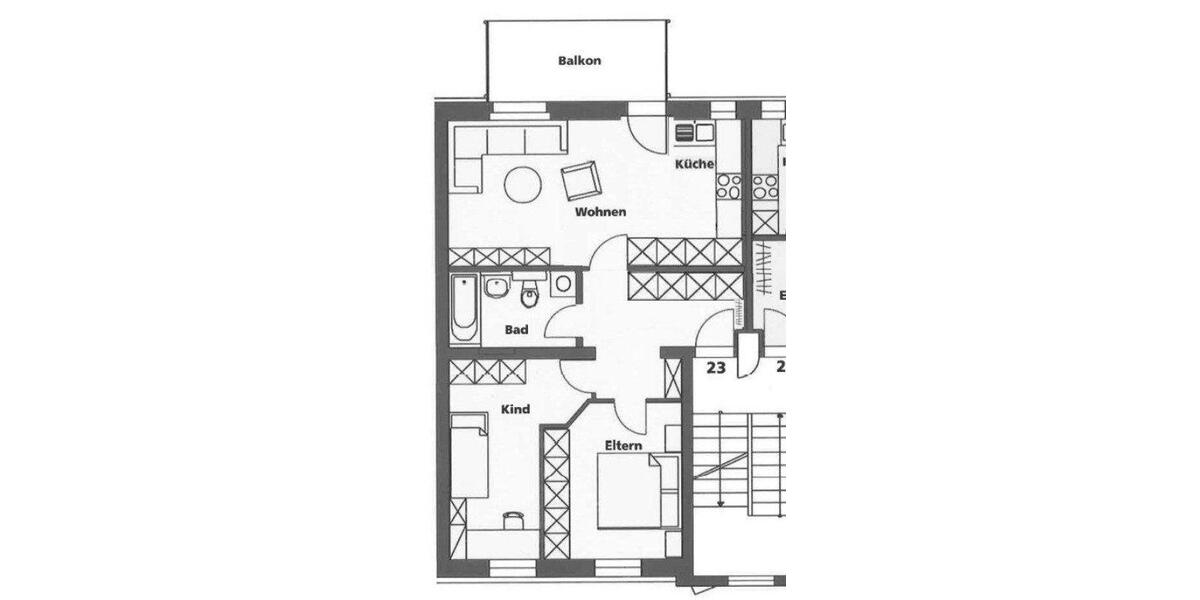 Etagenwohnung Dresden Cotta - 3 Zimmer, 65 m&sup2;, 248.000&euro; | Angebot:27115153