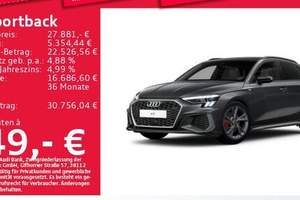 Audi A3 58.372 km 27.881 &euro; Eching 85386