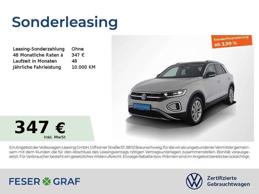 VW T-Roc 23.670 km 30.450 € Nürnberg 90411