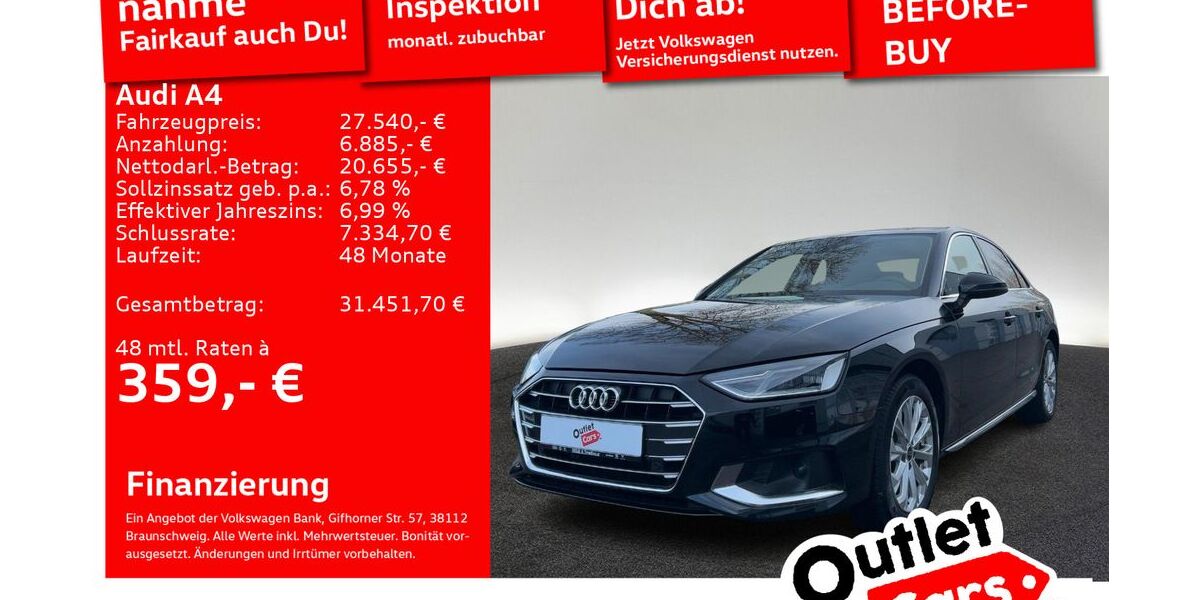 Audi A4 81.250 km 25.990 &euro; Senden 89250
