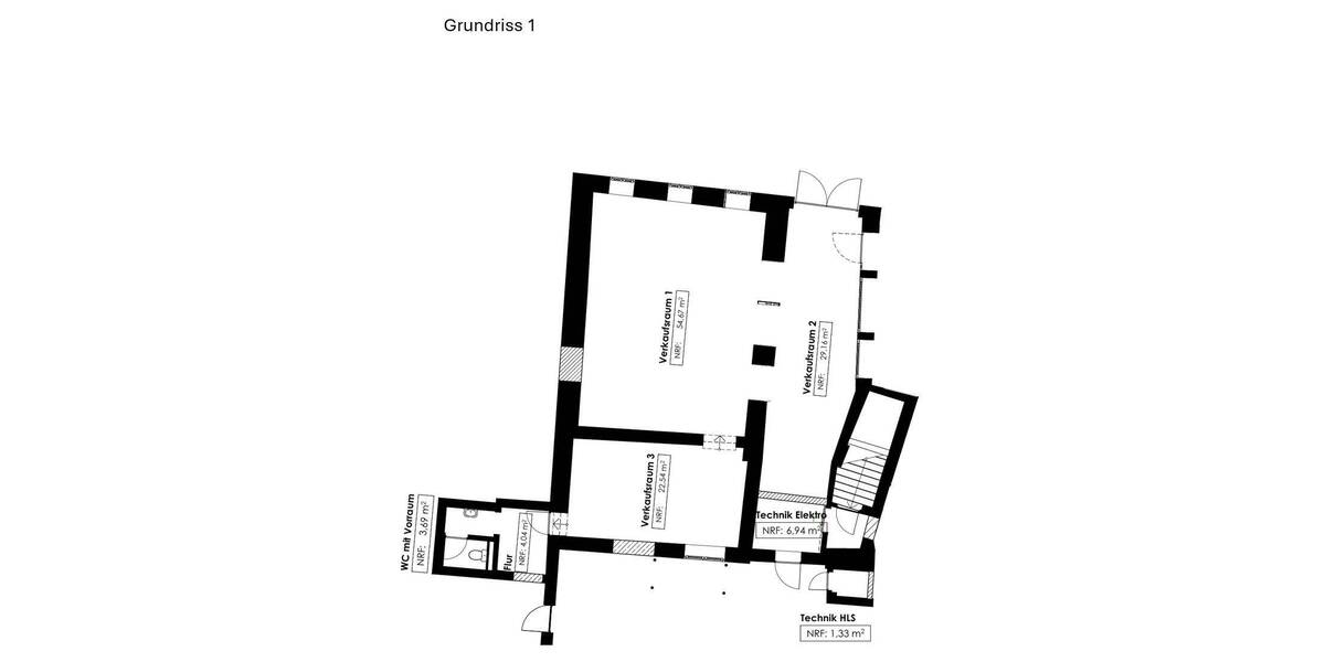 Gewerbeobjekt Pfarrkirchen - 3 Zimmer, 110 m&sup2;, 1.100&euro; | Angebot:25667984