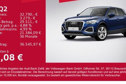 Audi Q2 6.000 km 32.380 &euro; Gersthofen 86368