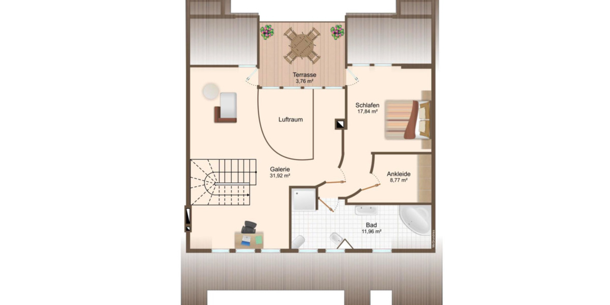 Hochwertige Penthouse Maisonettewohnung mit Paderseeblick 5 zimmer