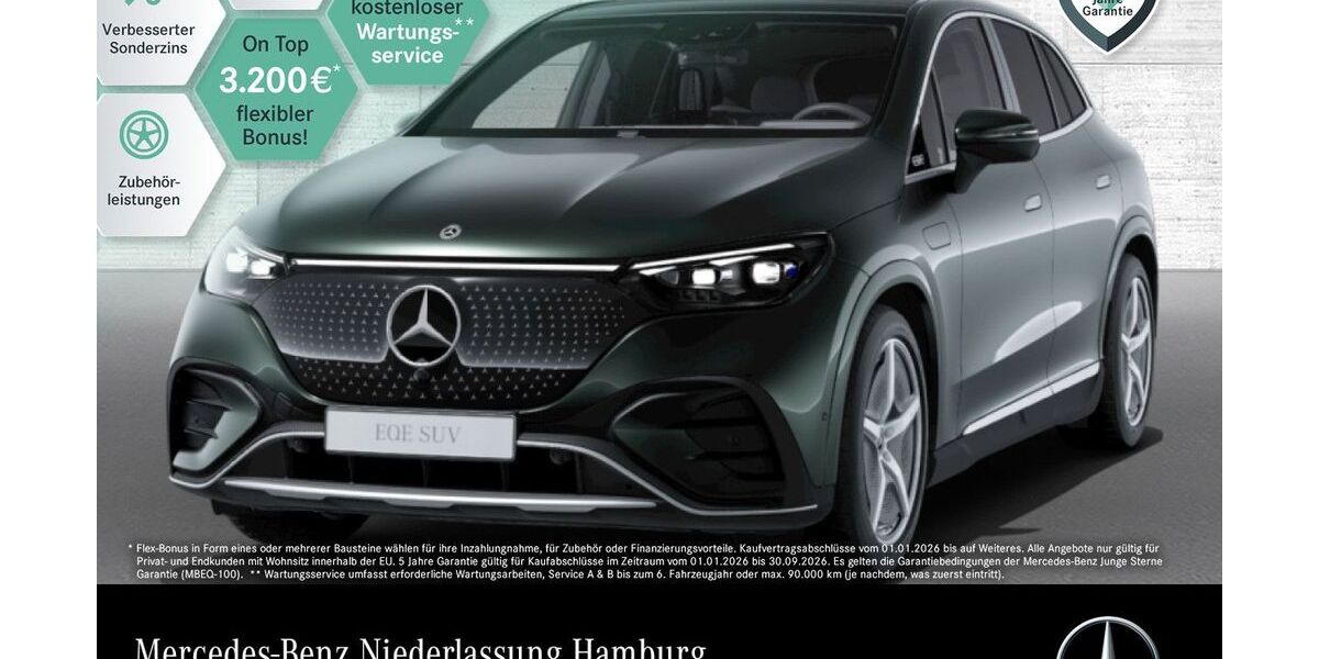 Mercedes-Benz EQE SUV 9.238 km 65.990 &euro; Hamburg 22047
