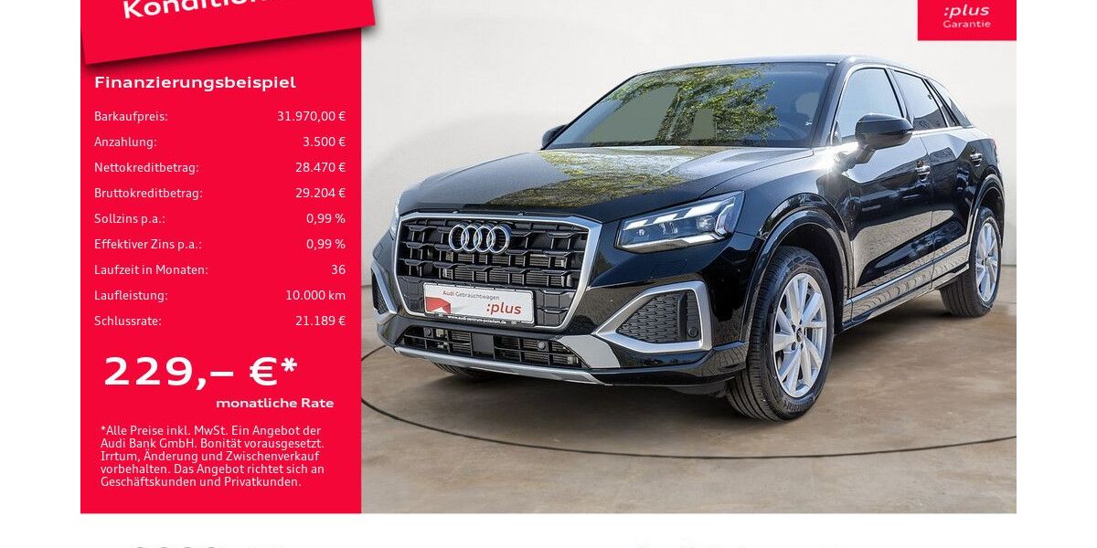 Audi Q2 11.272 km 31.970 &euro; Potsdam 14482