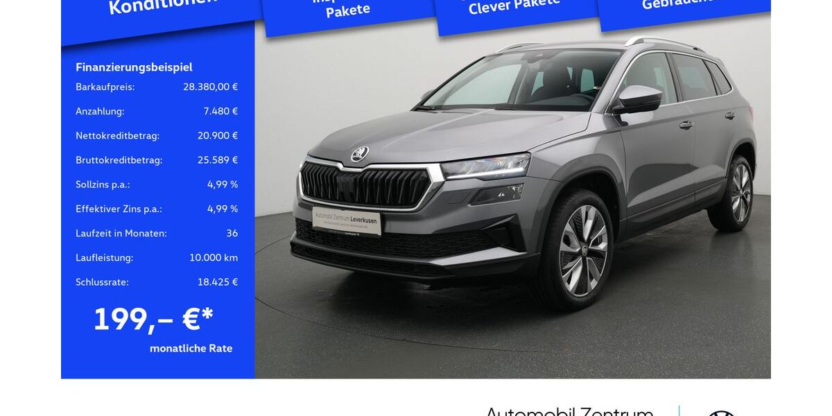 Skoda Karoq 14.908 km 27.680 &euro; Leverkusen 51379