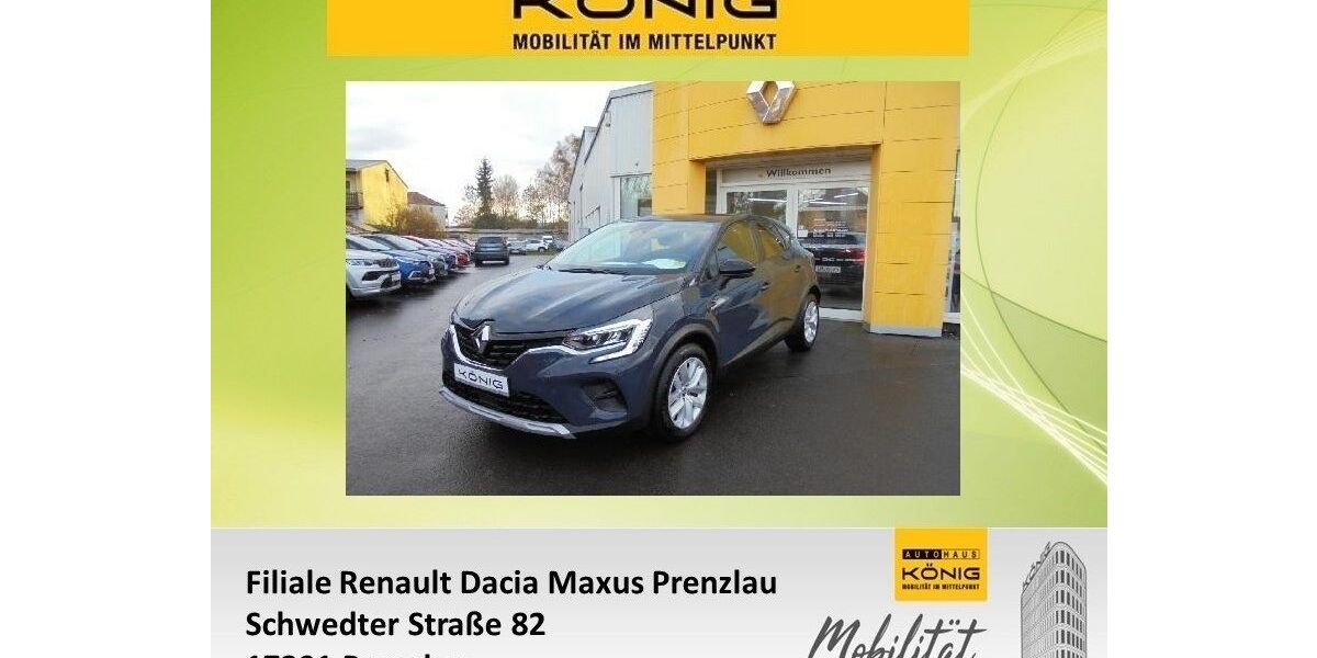Renault Captur 9.528 km 18.999 &euro; Prenzlau 17291