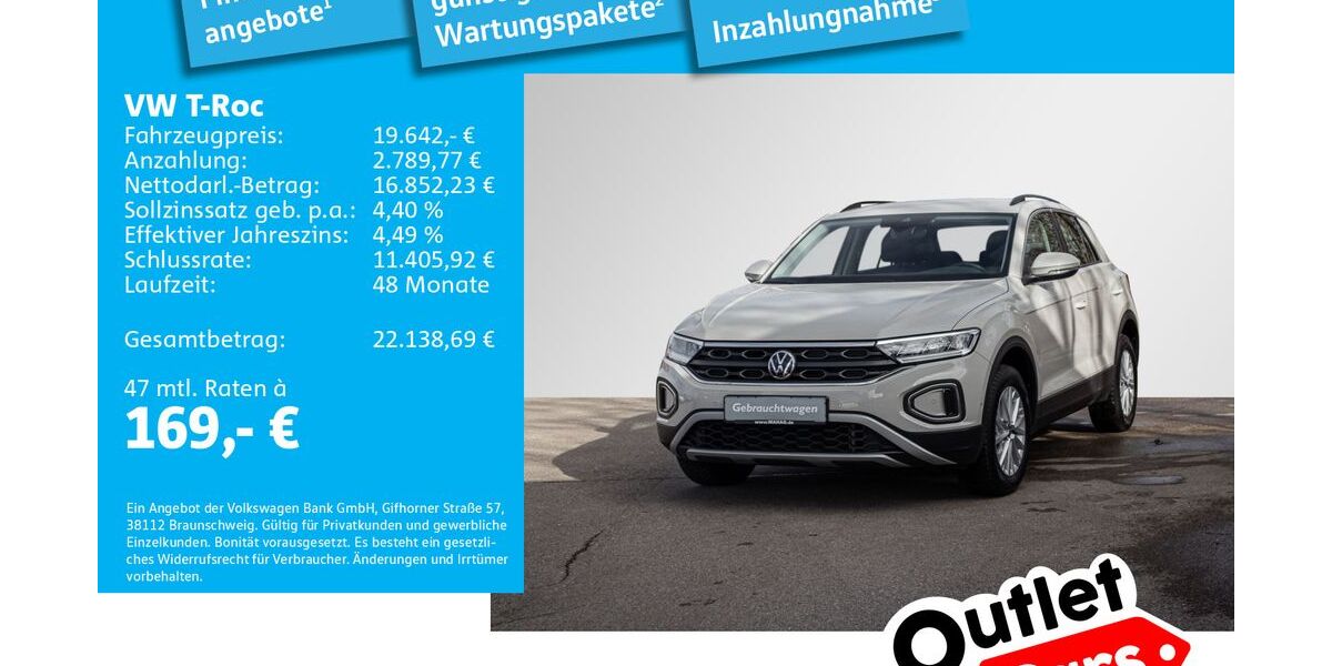 VW T-Roc 32.653 km 19.642 &euro; Dachau 85221