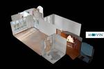 Helle 2-Zimmer-Wohnung mit Balkon und Badewanne