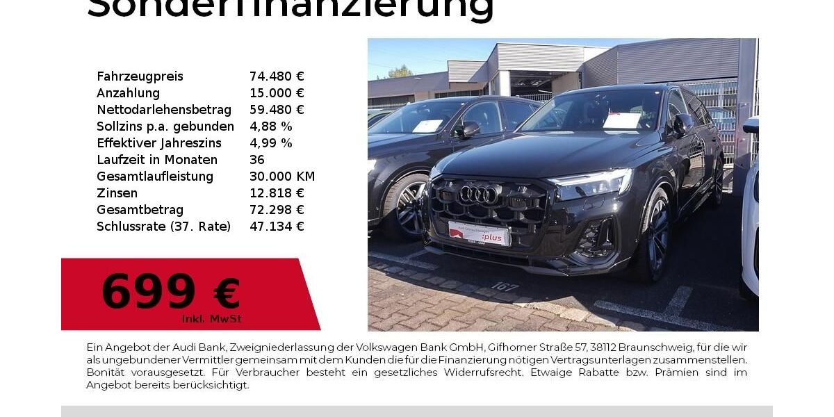 Audi Q7 10.990 km 74.480 &euro; Lauf an der Pegnitz 91207