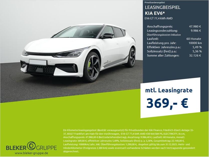 Kia EV6 19.900 km 47.980 € Borken 46325
