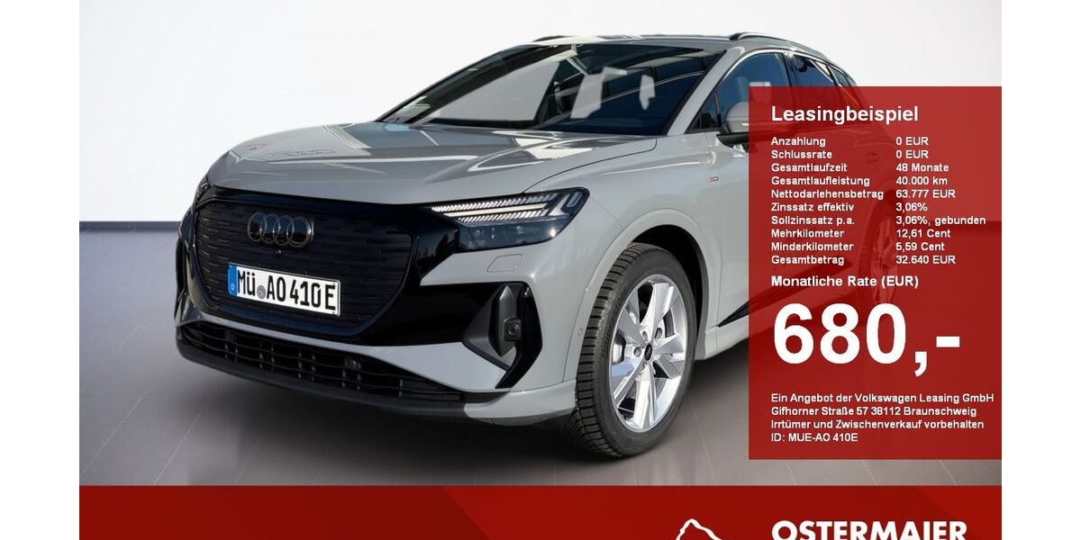 Audi Q4 e-tron 4.900 km 63.980 &euro; Mühldorf am Inn 84453