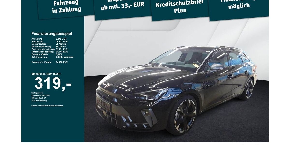 Cupra Leon 19.165 km 34.490 &euro; Kempten 87437
