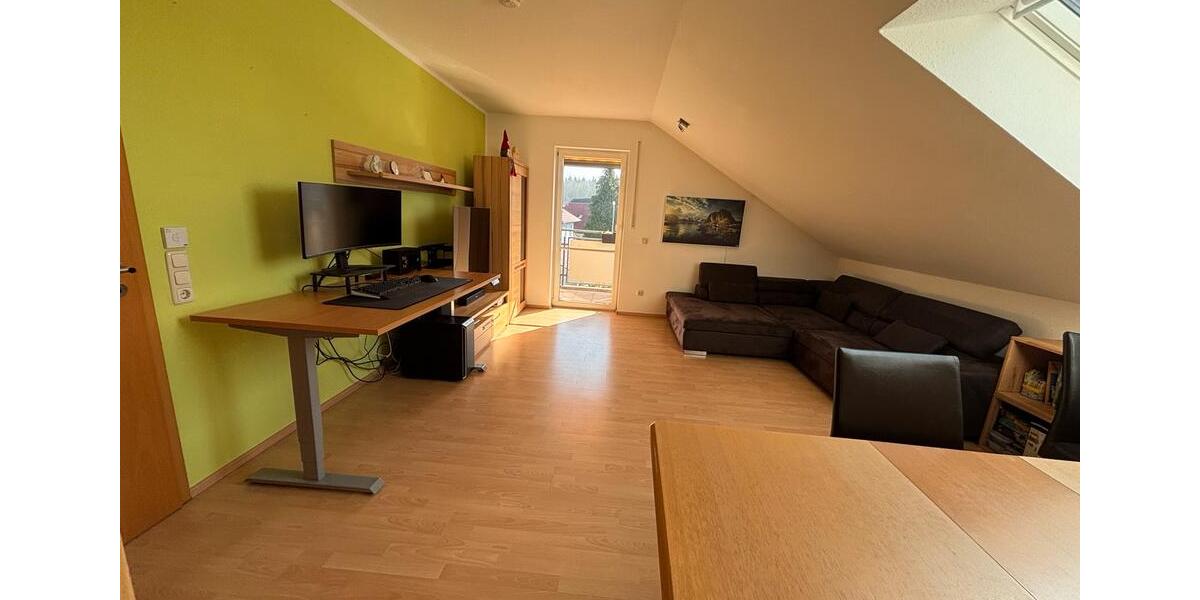 Dachgeschoßwohnung Diedorf - 3 Zimmer, 69 m&sup2;, 320.000&euro; | Angebot:25406774