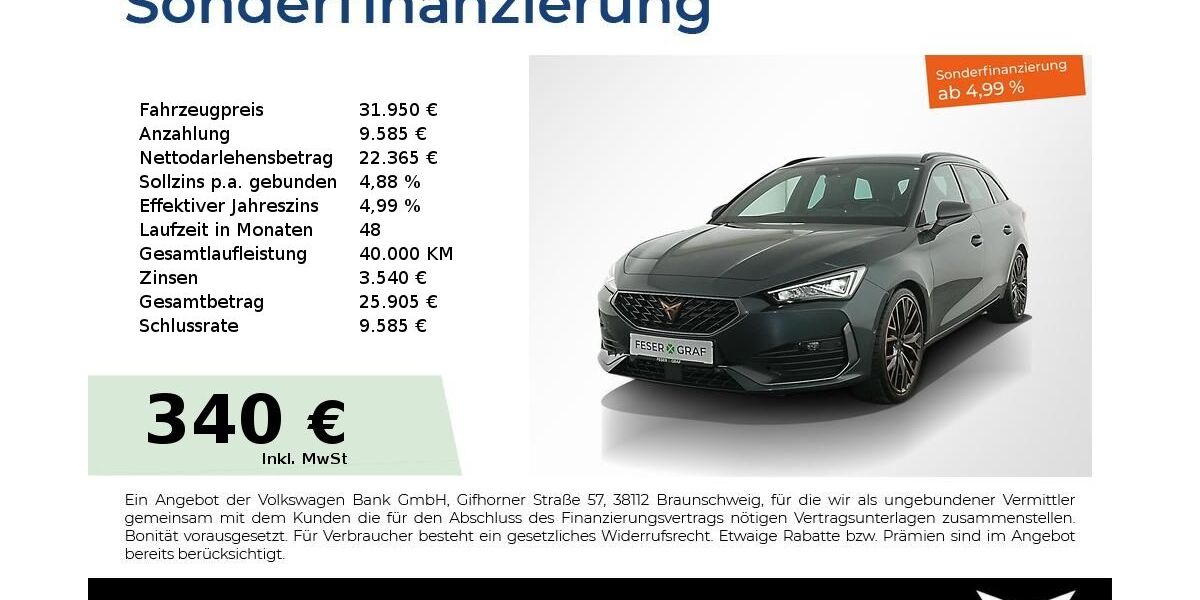 Cupra Leon 21.250 km 31.950 &euro; Nürnberg 90441