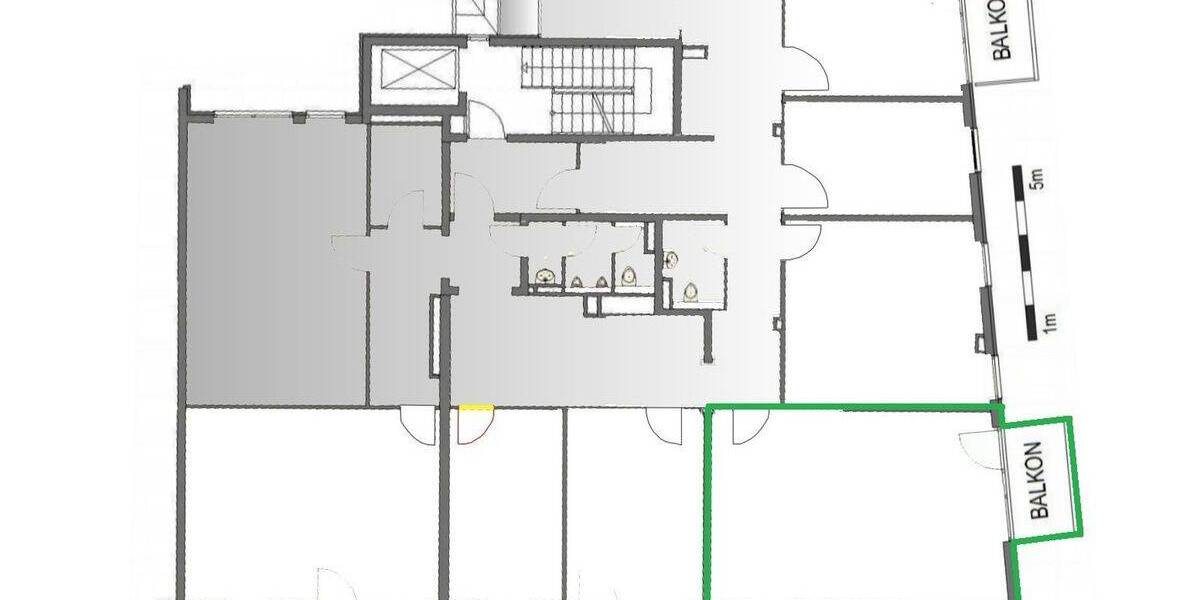 Gewerbeobjekt Chemnitz Zentrum - 1 Zimmer, 80 m&sup2;, 882&euro; | Angebot:26834819