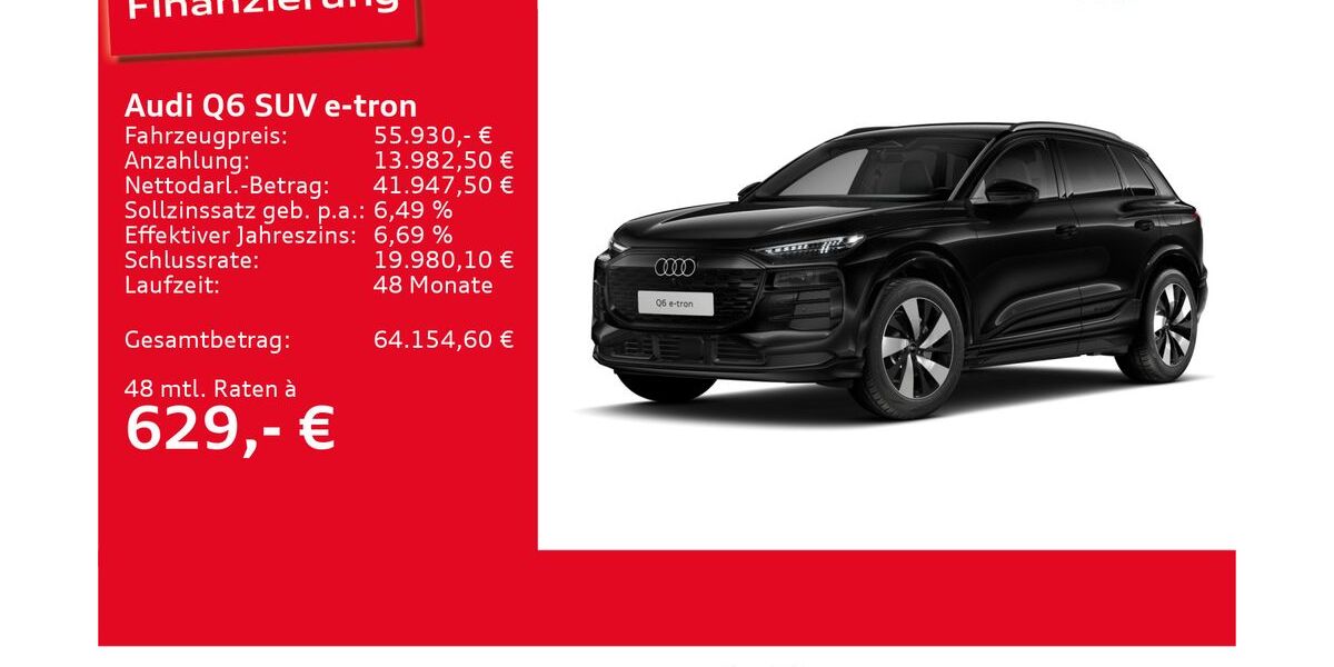Audi Q6 e-tron 5.944 km 55.930 &euro; Ulm 89073