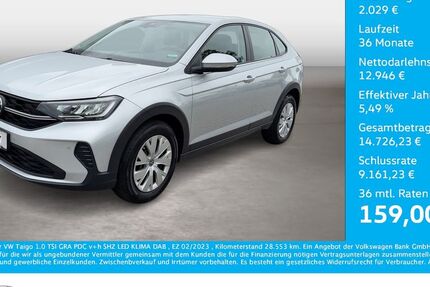 VW Taigo 28.553 km 14.975 &euro; Bernsdorf 09337