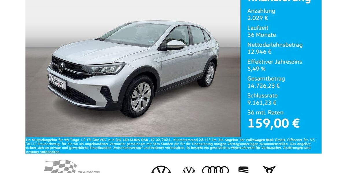 VW Taigo 28.553 km 14.975 &euro; Bernsdorf 09337