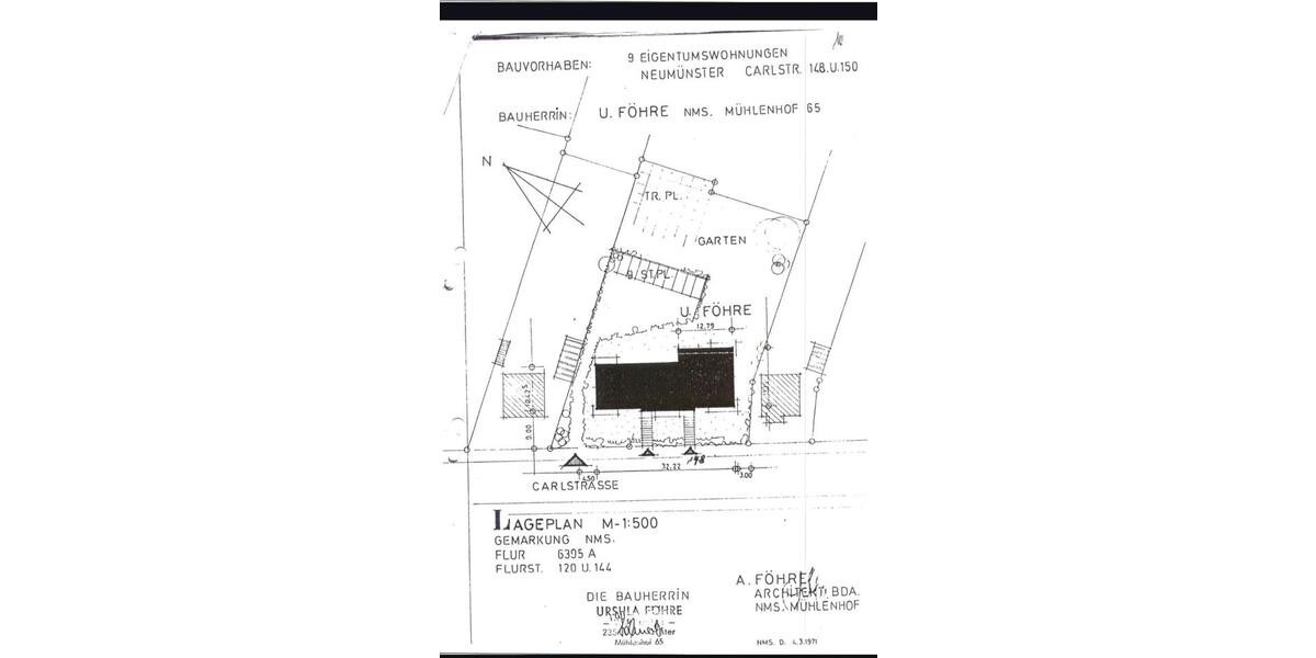 Hochparterre Neumünster Böcklersiedlung - 2 Zimmer, 64 m&sup2;, 145.000&euro; | Angebot:25403136