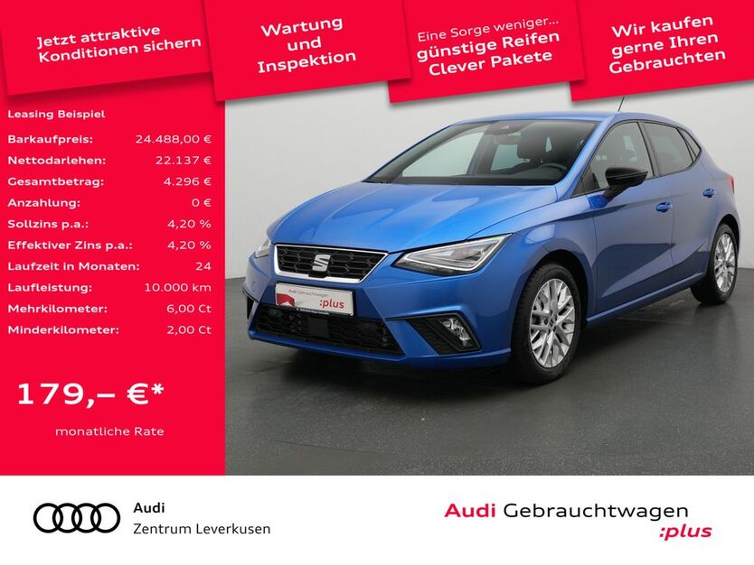 Seat Ibiza 16.479 km 24.488 € Leverkusen 51373