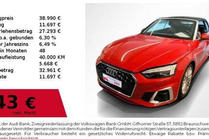 Audi A5 48.200 km 38.990 &euro; Nürnberg 90411