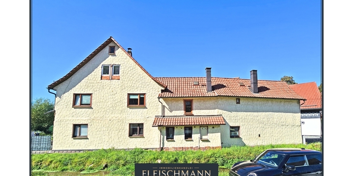 Charmantes Fachwerkhaus mit saniertem Wohnbereich, Terrasse und vielfältigem Gestaltungspotenzial - Einfamilienhaus Schmeheim | Angebot:24811244