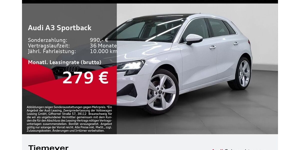 Audi A3 6.927 km 31.490 &euro; Bochum 44809