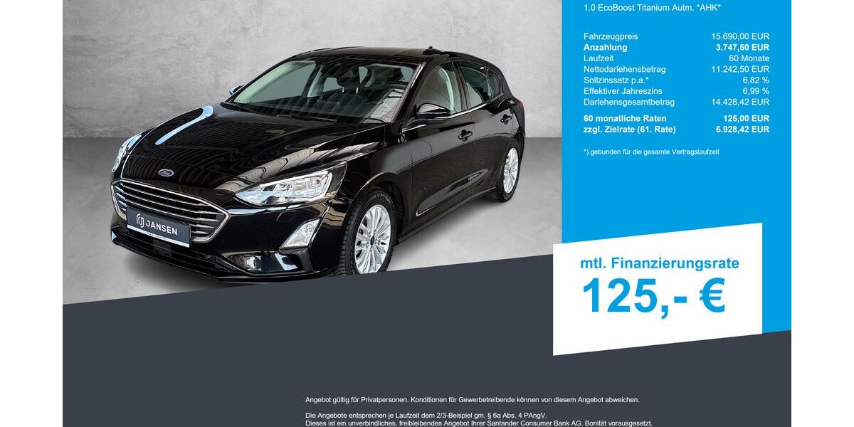Ford Focus 68.100 km 15.690 &euro; Lingen-Ems 49809