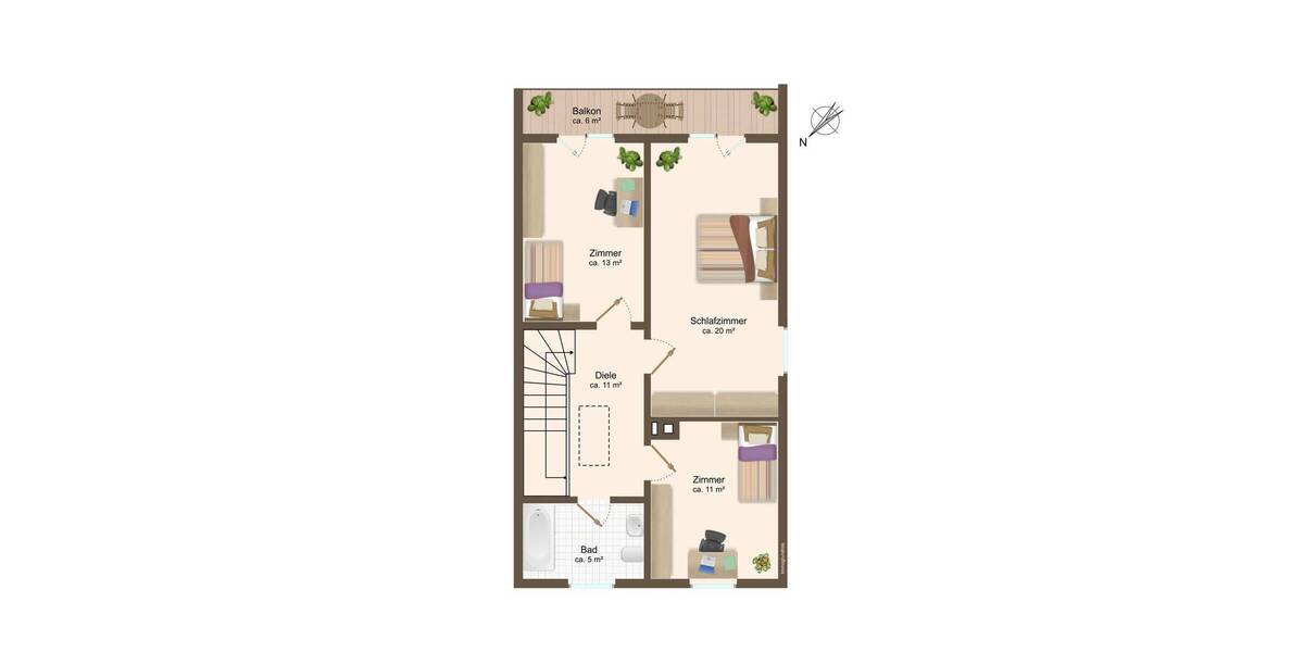 Reihenendhaus Ortsteil Schorn Sutten - 4 Zimmer, 135 m&sup2;, 1.450.000&euro; | Angebot:26852821
