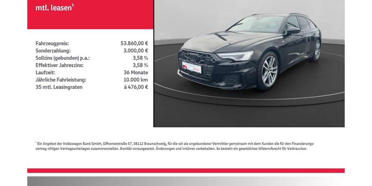 Audi A6 19.182 km 53.860 &euro; Mühlhausen/Thüringen 99974