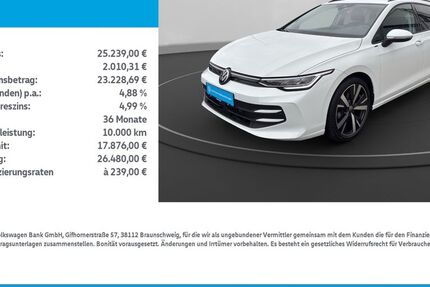 VW Golf 18.796 km 24.589 &euro; Leinefelde-Worbis/DE 37327