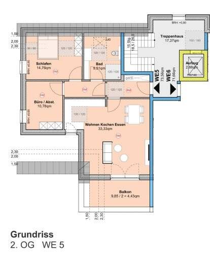 Etagenwohnung Winterberg Siedlinghausen - 3 Zimmer, 71 m&sup2;, 285.800&euro; | Angebot:25796362