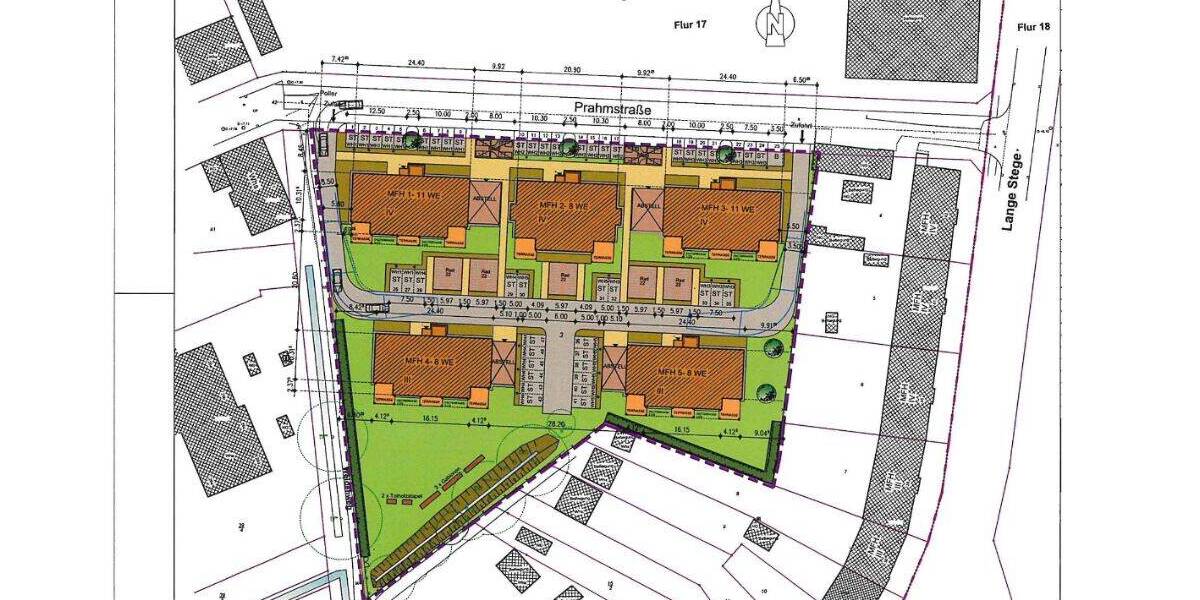 Etagenwohnung Güstrow - 2 Zimmer, 53 m&sup2;, 226.000&euro; | Angebot:25822511