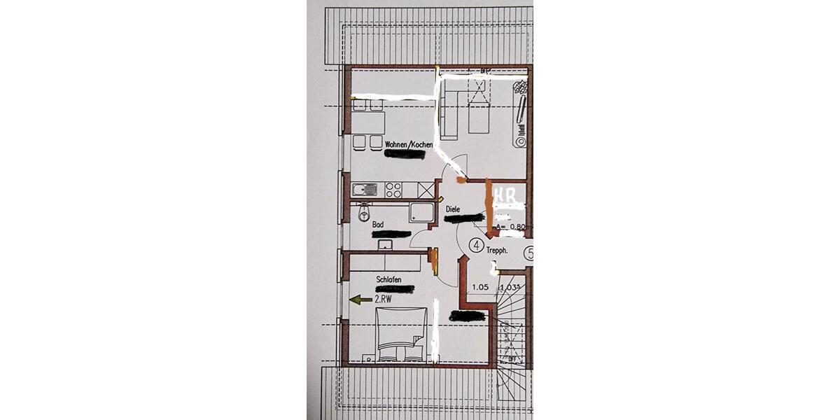 Zwei Zimmerwohnung in Bad Lippspringe 1 zimmer