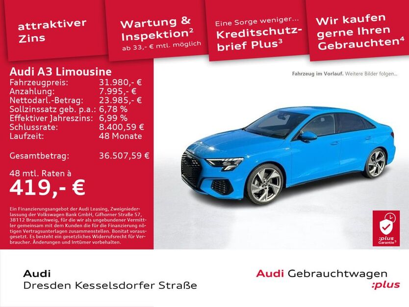 Audi A3 37.858 km 31.490 € Dresden 01169