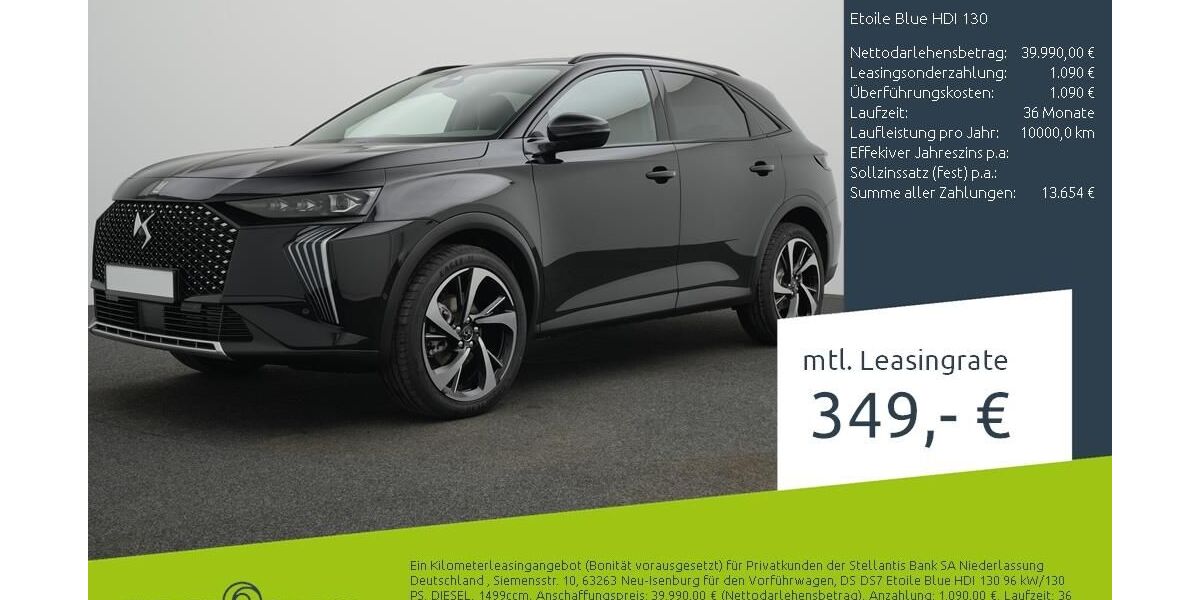 DS Automobiles DS7 (Crossback) 5.000 km 39.789 &euro; Ahaus 48683