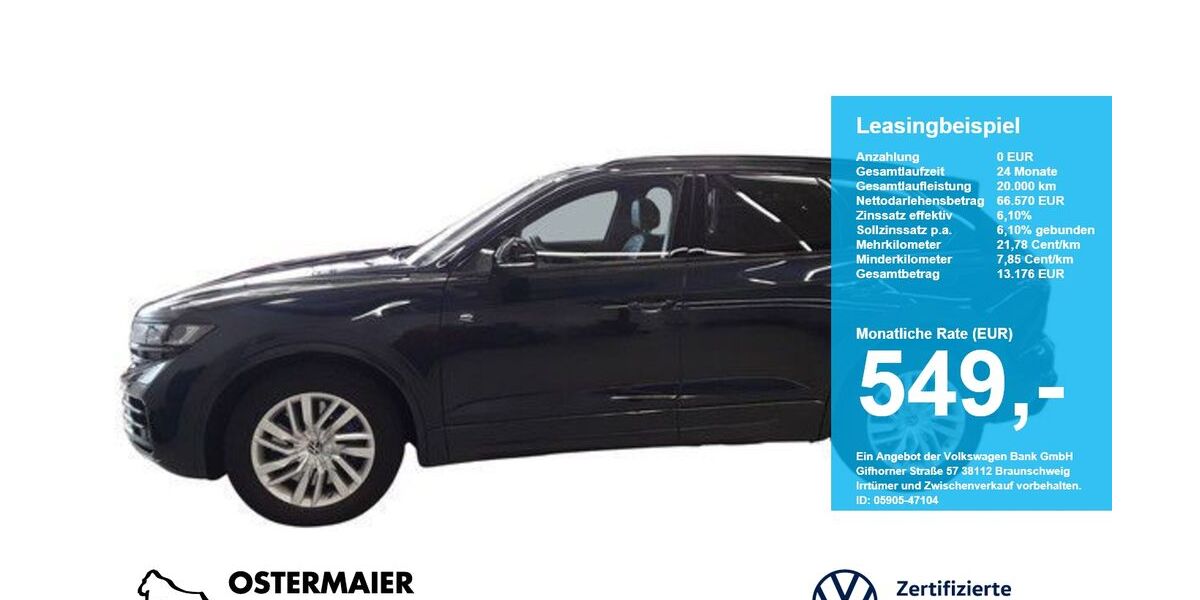 VW Touareg 20.350 km 66.570 &euro; Vilsbiburg 84137