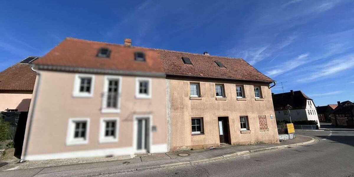 Einfamilienhaus Leutershausen - 4 Zimmer, 100 m&sup2;, 89.000&euro; | Angebot:26193403