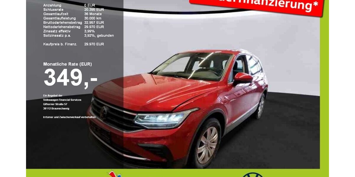 VW Tiguan 18.313 km 29.970 &euro; Mainburg 84048