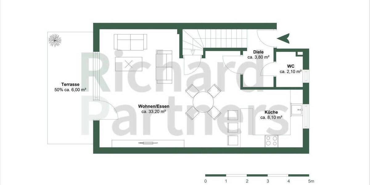 Reihenmittelhaus Beckum - 5 Zimmer, 103 m&sup2;, 285.000&euro; | Angebot:26658217